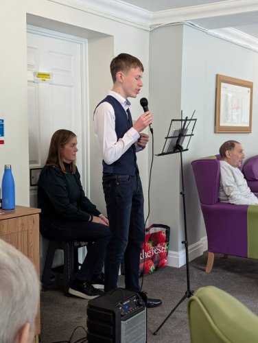Carousel post from Ventress Hall care home.
