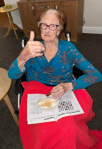 Carousel post from Ventress Hall care home.
