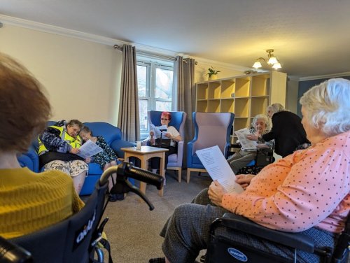 Carousel post from Ventress Hall care home.