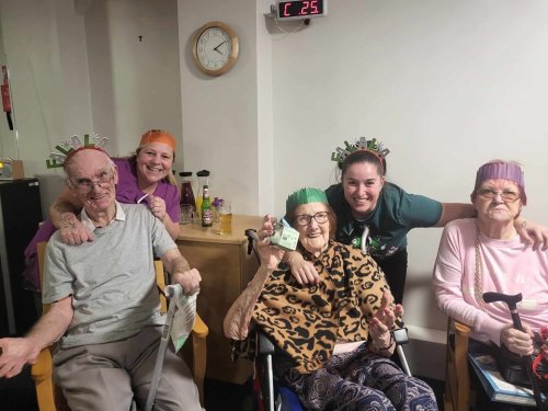 Photo post from Ventress Hall care home.