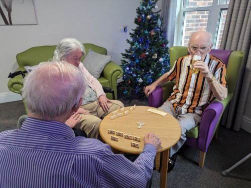 Carousel post from Ventress Hall care home.