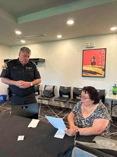 Photo post from Manitoba First Nations Police Service.