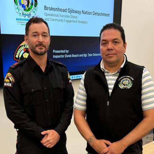 Photo post from Manitoba First Nations Police Service.