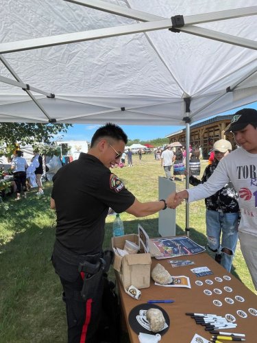 Carousel post from Manitoba First Nations Police Service.