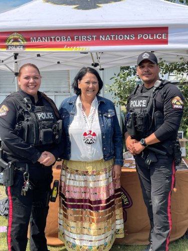 Carousel post from Manitoba First Nations Police Service.