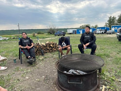 Carousel post from Manitoba First Nations Police Service.