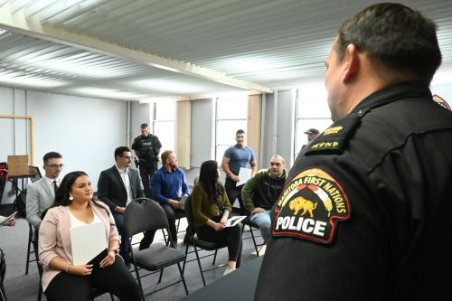 Carousel post from Manitoba First Nations Police Service.