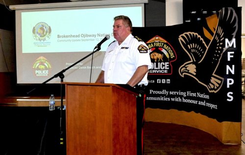 Carousel post from Manitoba First Nations Police Service.