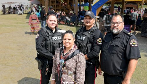 Photo post from Manitoba First Nations Police Service.