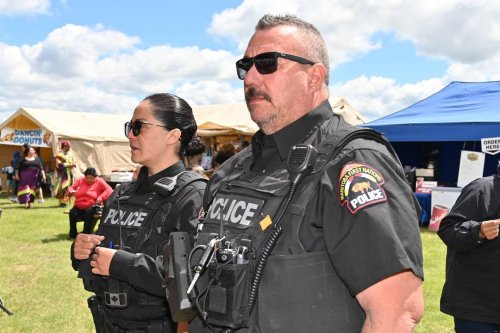 Photo post from Manitoba First Nations Police Service.
