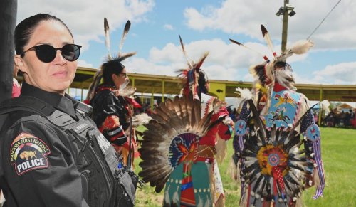 Photo post from Manitoba First Nations Police Service.