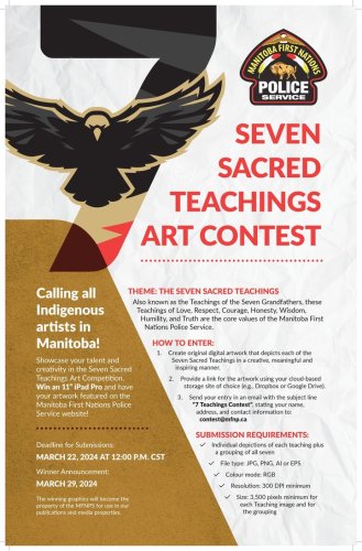 Photo post from Manitoba First Nations Police Service.