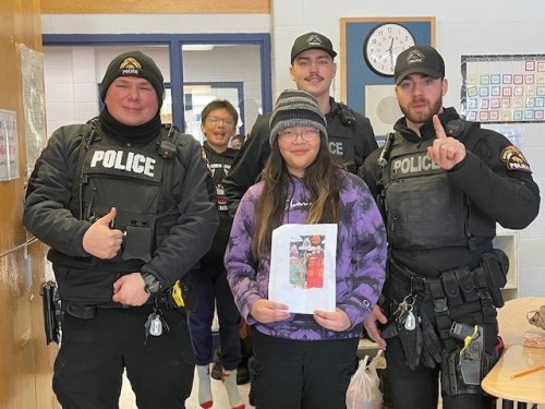 Carousel post from Manitoba First Nations Police Service.