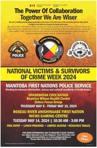 Photo post from Manitoba First Nations Police Service.