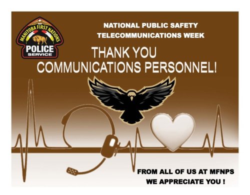 Photo post from Manitoba First Nations Police Service.