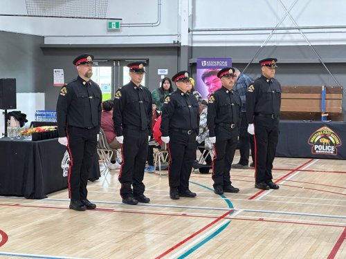 Carousel post from Manitoba First Nations Police Service.