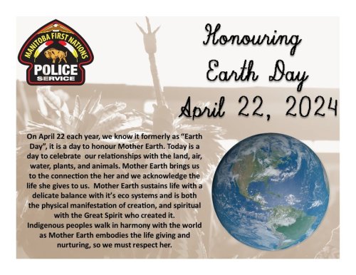 Photo post from Manitoba First Nations Police Service.
