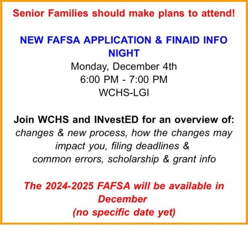 Photo post from Whiteland Community High School.