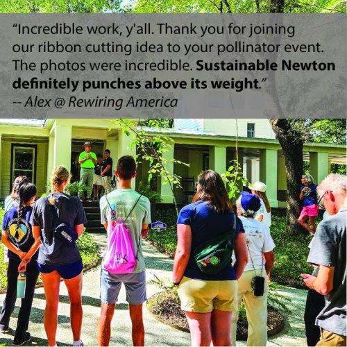 Photo post from Sustainable Newton.