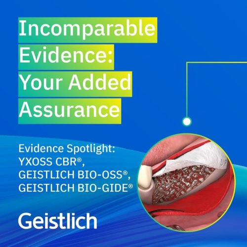 Carousel post from Geistlich Biomaterials - North America.