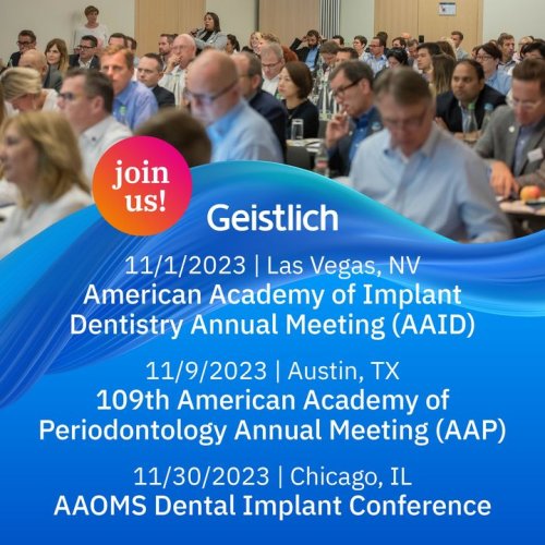 Photo post from Geistlich Biomaterials - North America.