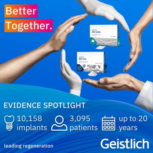 Carousel post from Geistlich Biomaterials - North America.