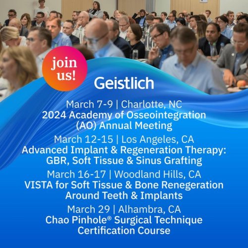 Photo post from Geistlich Biomaterials - North America.