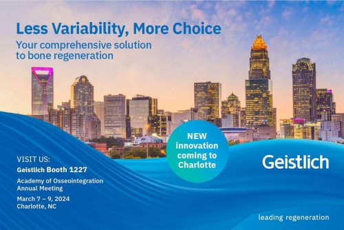 Photo post from Geistlich Biomaterials - North America.