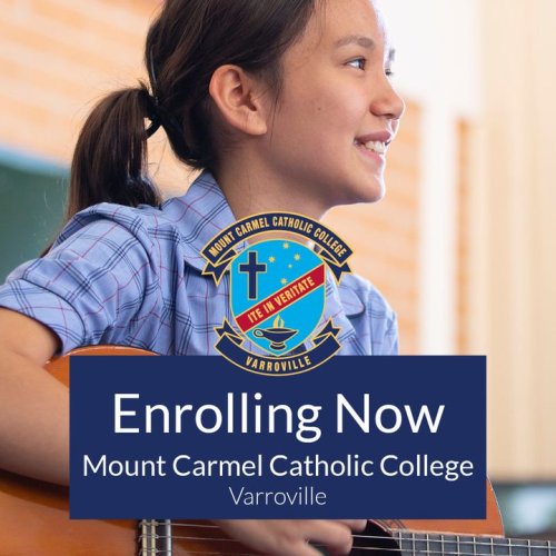 Photo post from Mount Carmel Catholic College, Varroville.