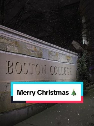 Video post from bostoncollege.