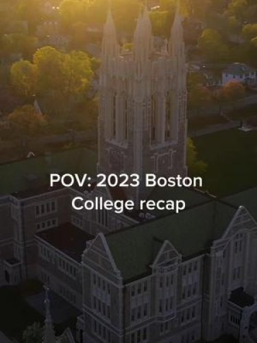 Video post from bostoncollege.