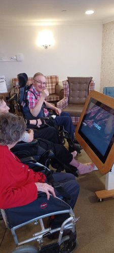 Carousel post from Brook Court Care Home.