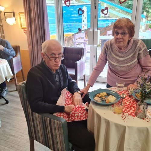 Carousel post from Brook Court Care Home.