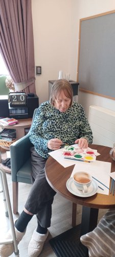 Carousel post from Brook Court Care Home.