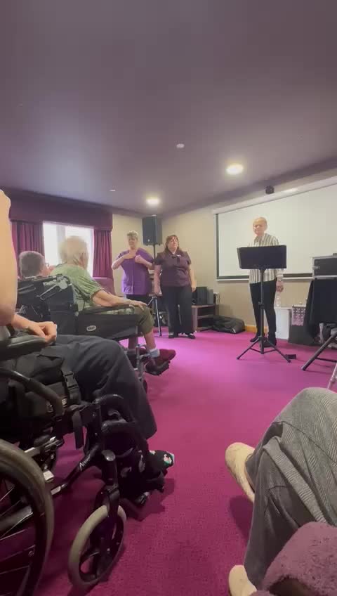 Video post from Brook Court Care Home.