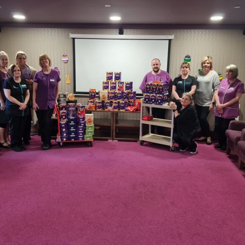 Carousel post from Brook Court Care Home.
