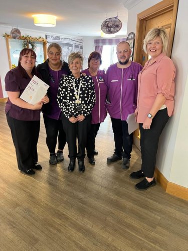 Photo post from Brook Court Care Home.