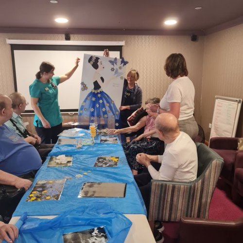 Carousel post from Brook Court Care Home.