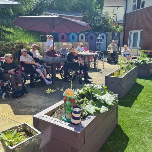 Carousel post from Brook Court Care Home.