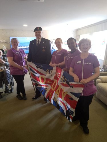 Carousel post from Brook Court Care Home.