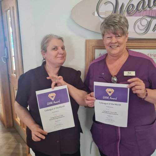 Photo post from Brook Court Care Home.