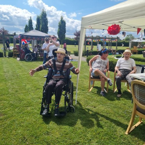Carousel post from Brook Court Care Home.