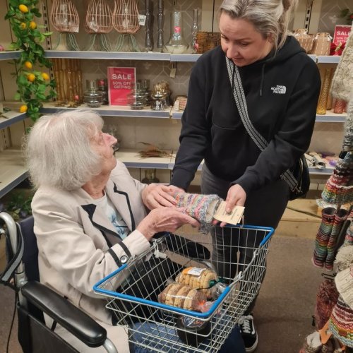 Carousel post from Brook Court Care Home.