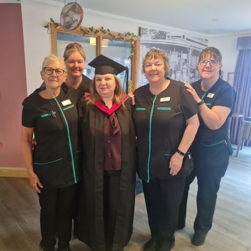 Photo post from Brook Court Care Home.