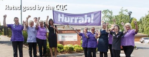 Photo post from Brook Court Care Home.