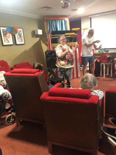 Carousel post from Sherwood Grange Care Home.