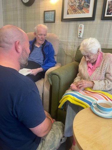 Carousel post from Sherwood Grange Care Home.