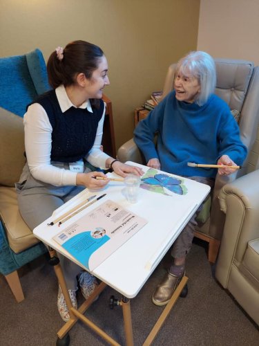 Carousel post from Sherwood Grange Care Home.