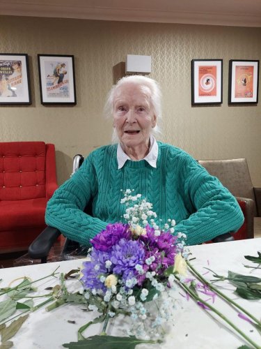 Carousel post from Sherwood Grange Care Home.