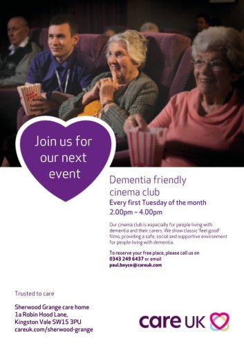Photo post from Sherwood Grange Care Home.